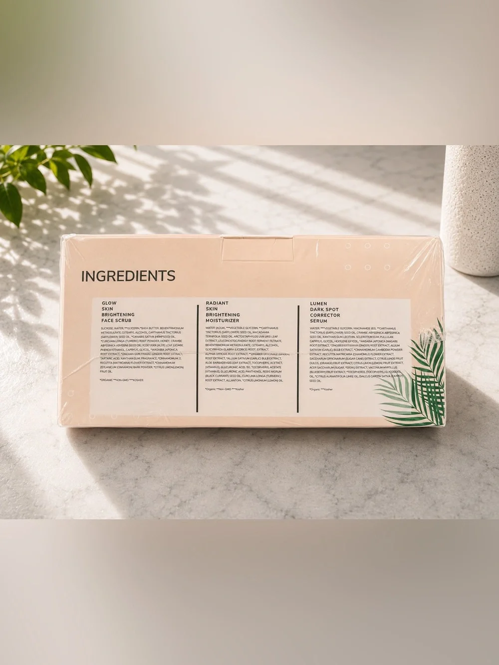 Minimo Glow Starter Pack Exfoliant & Scrub